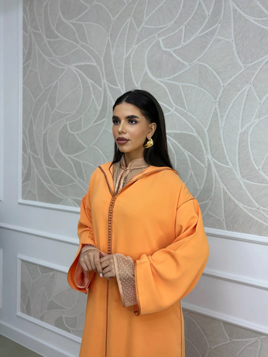 جلّابة كنوز – لباس مغربي مريح للاستخدام اليومي