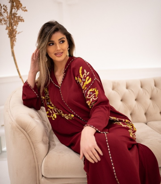 جلّابة سعاد عنابية – لباس مغربي مريح للاستخدام اليومي
